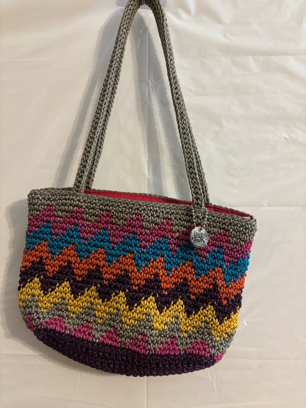 The Sak crochet tote